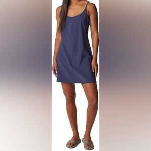 Columbia Pleasant Creek Stretch Tank Exercise Dress Blue Womens S/P Activewear